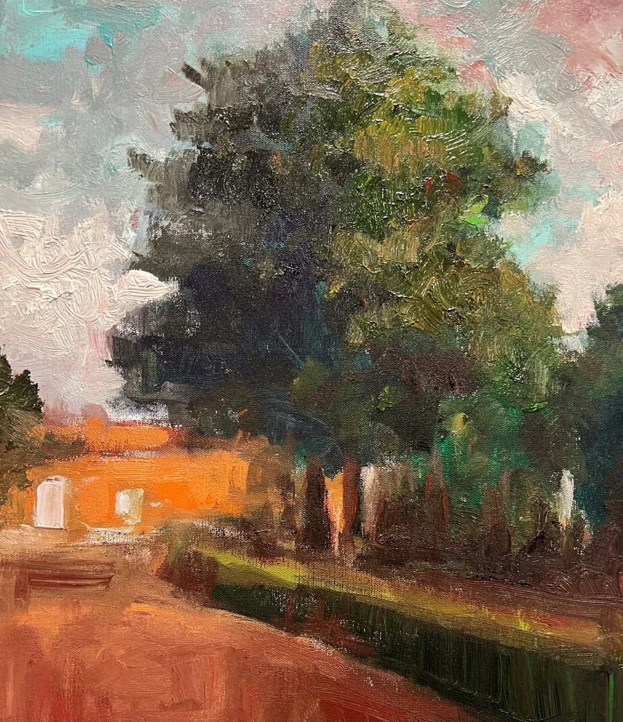 Temadag på Sønderjyllands Kunstskole - Landskabsmaleri