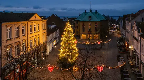 Juletræstænding i Sønderborg