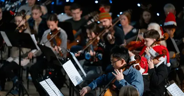 Musikskolen stryger julen ind