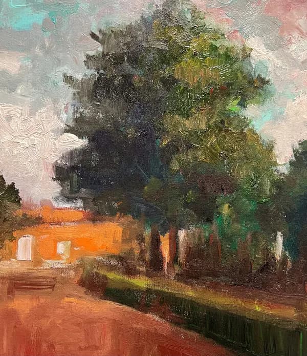 Temadag på Sønderjyllands Kunstskole - Landskabsmaleri