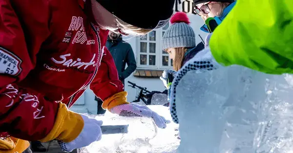 Isskulptur Festival i Nordborg