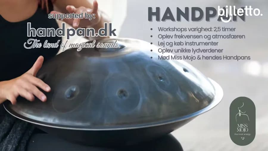 Handpan Workshop med Miss Mojo