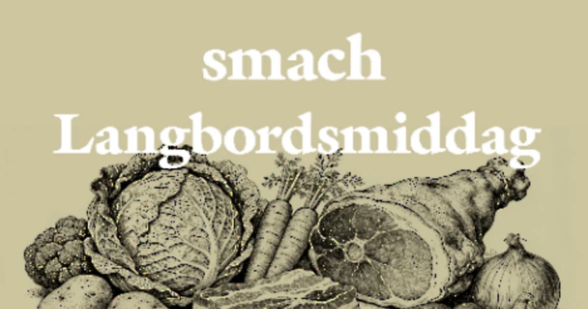 Smach - Langbordsmiddag